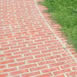 Winding Brick Walkway